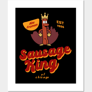 Abe Froman Sausage King Of Chicago (Aged Look) Posters and Art